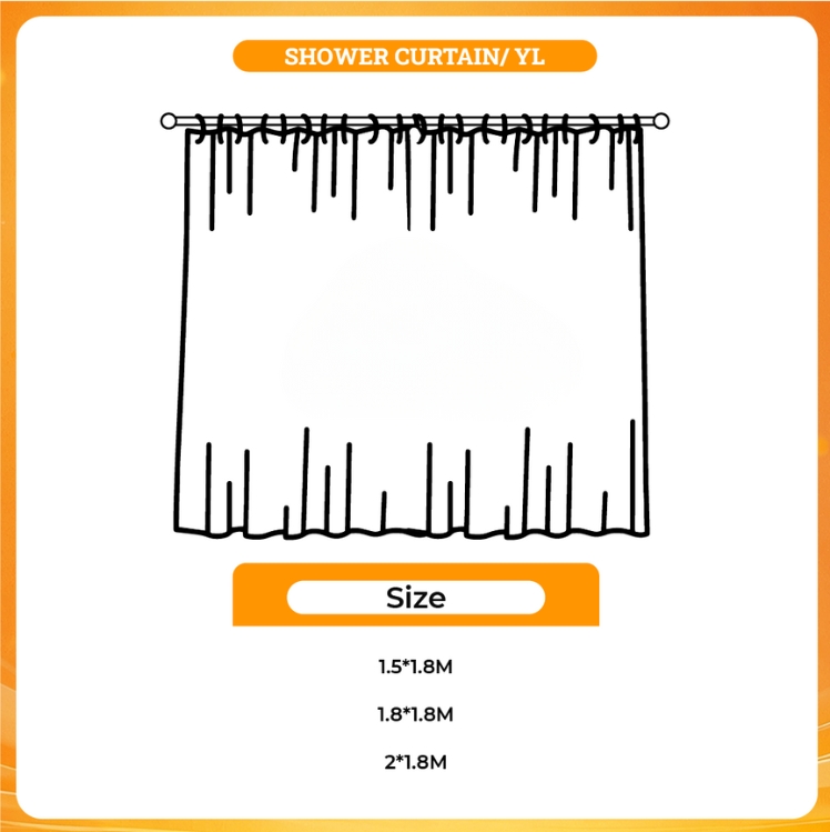 3D shower curtain - Bob's Burgers Gifts